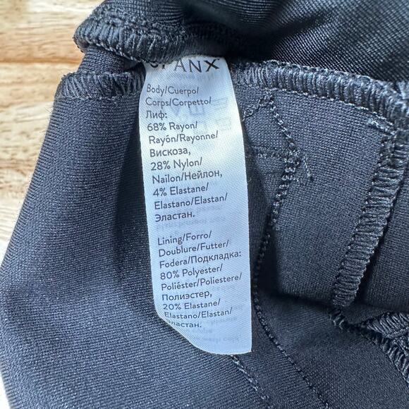 Spanx NWT The Perfect Black Pant Ankle Backseam Skinny Leggings Size XS Ponte - Picture 8 of 13